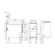 LOTUS Electric Fryer with Neutral Cabinet 8+8 Litre F2/8-94ETX