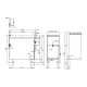 LOTUS Electric Fryer with Neutral Cabinet 8+8 Litre Dual-Basket