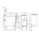 LOTUS Electric Fryer with Neutral Cabinet 25+25 L