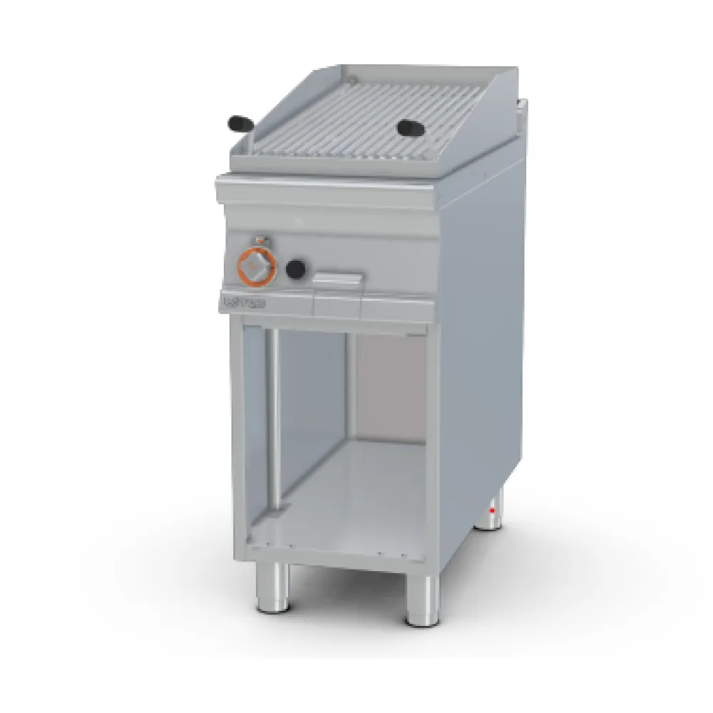 LOTUS Gas Grill with Smooth Fry Top and Neutral Cabinet CW-94G