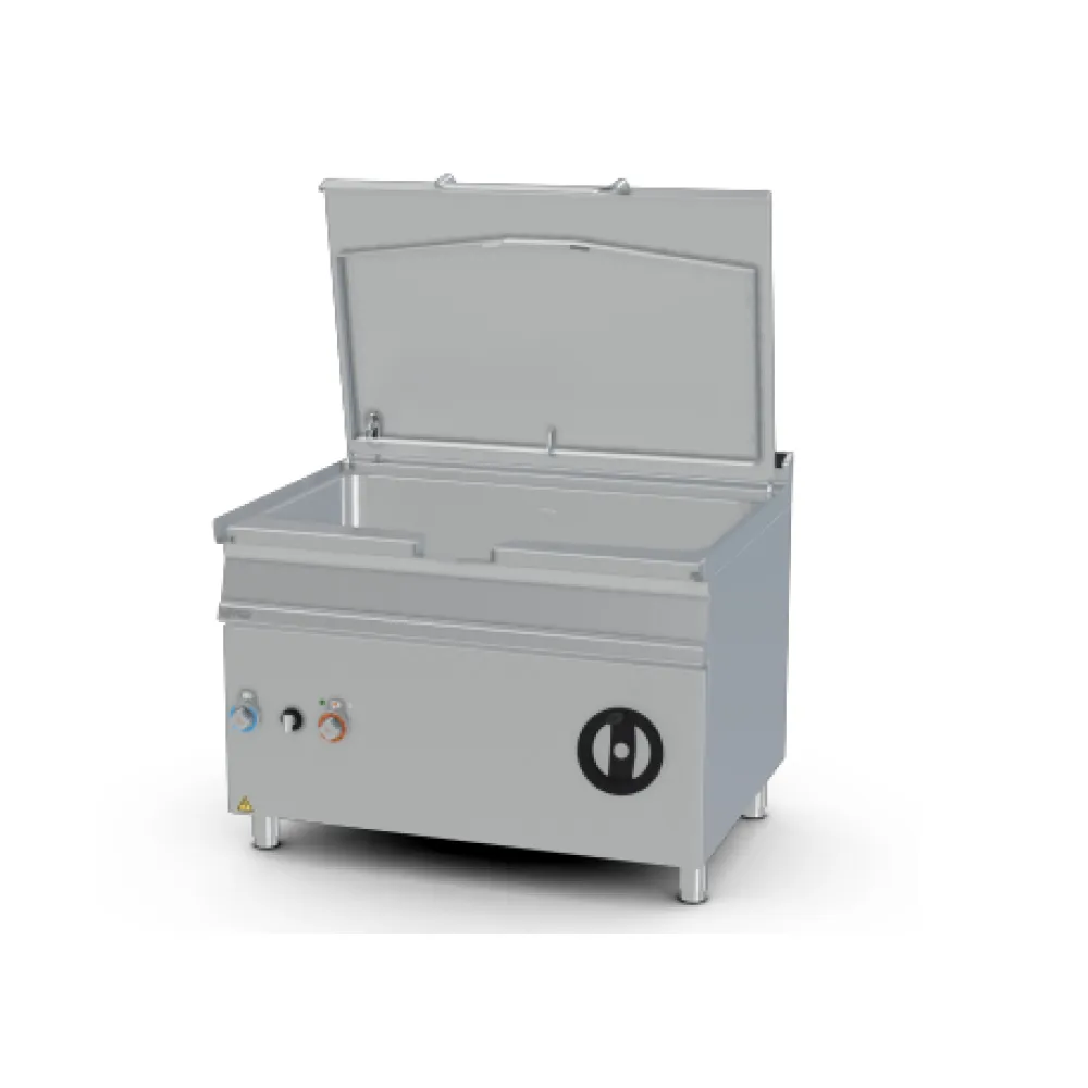 LOTUS Gas Bratt Pan 120 L with Manual Tilt Mechanism