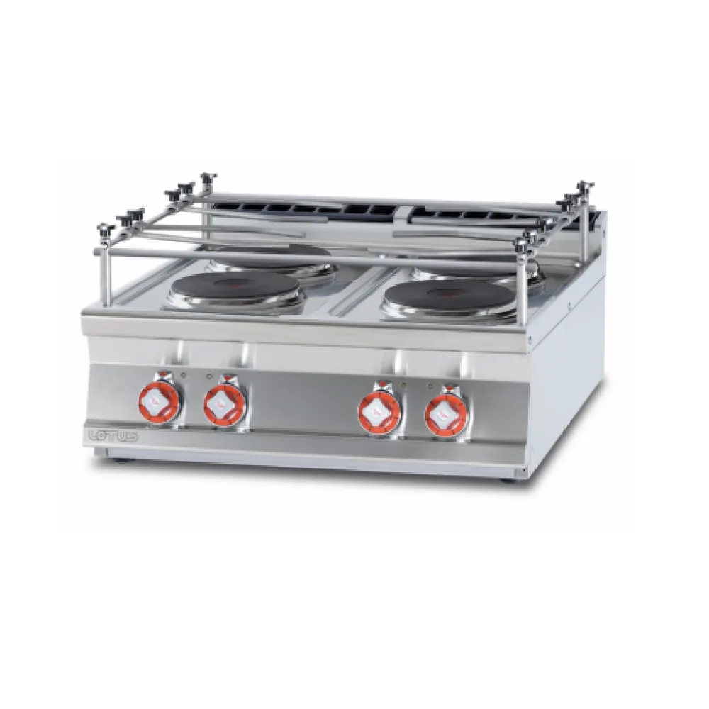 LOTUS Electric Hob 90 with Four Cast-Iron Plates
