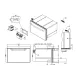 LOTUS Electric Drop-In Oven 90 MARINE FSD-98ETX
