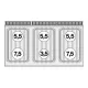 LOTUS 6-Burner Gas Range with Static Gas Oven CF6-712GPV