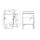LOTUS Gas Range with Electric Multifunction Oven 4 Burners