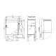LOTUS Gas Range on Open Cabinet PC2-78G
