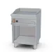 LOTUS Gas Fry-Top with Smooth Plate on Open Cabinet, 56x51 cm