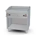 LOTUS Gas Fry-Top Ribbed on Open Cabinet FTR-78G
