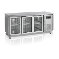 Cooling counter CK 7310G with glass doors