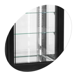 Glass door freezer UPD400-F