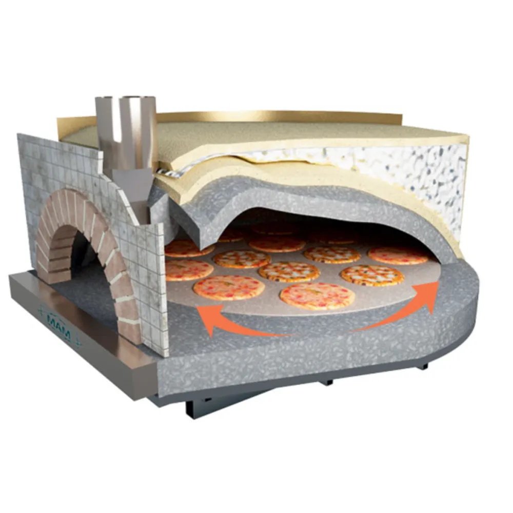 Wood pizza oven for 3-4 pizzas MFE