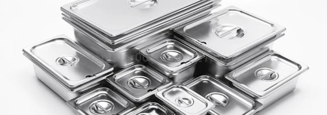 Size chart of standard GN containers