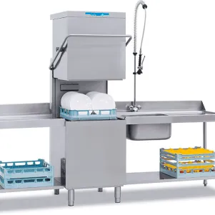 Professional dishwashers. Types and principles of work